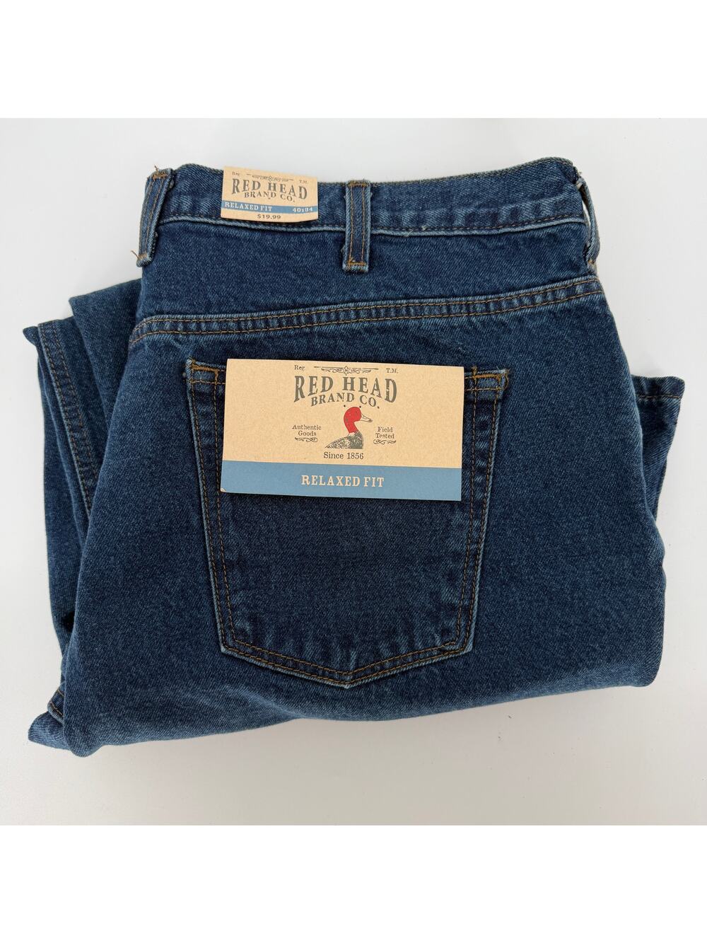 NWT Red Head Brand Co. Relaxed Fit Jeans Size 40X34‎ (33.5 ACTUAL) Men's